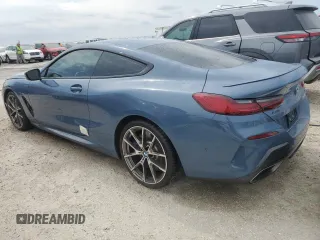 2020 BMW 8 Series M850i xDrive with VIN WBABC4C06LCE05155, listed as a Copart auction lot 76244144 with 13,463 mi miles and Non Repairable. Bid and sale history available at carsss.com. Image 2.