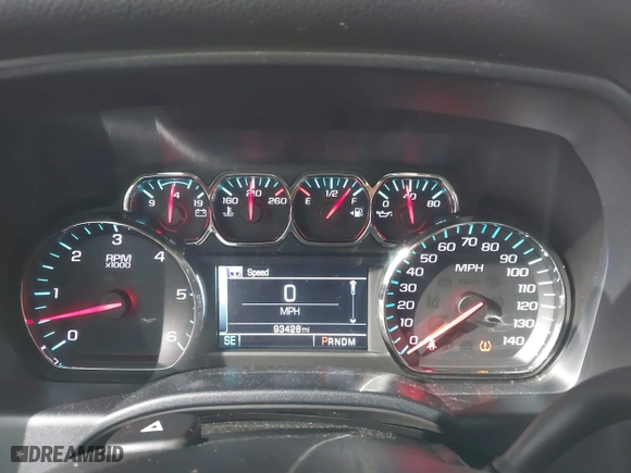 2014 Chevrolet Silverado 1500 LT with VIN 3GCUKREC4EG437067, listed as a IAAI auction lot 41722766 with 93,428 mi miles. Bid and sale history available at carsss.com. Image 7.