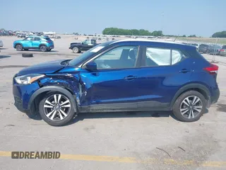 2018 Nissan Kicks SV with VIN 3N1CP5CUXJL506608, listed as a IAAI auction lot 42451752 with 77,235 mi miles and . Bid and sale history available at DreamBid. Image 14.