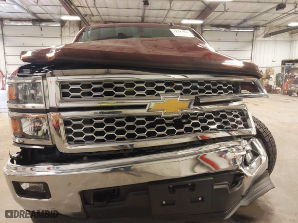 2015 Chevrolet Silverado 1500 LT with VIN 3GCUKREC8FG208716, listed as a IAAI auction lot 41747903 with 125,657 mi miles. Bid and sale history available at carsss.com. Image 13.