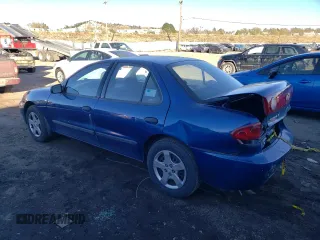 2004 Chevrolet Cavalier LS with VIN 1G1JF52F447362243, listed as a Copart auction lot 80751454 with 76,768 mi miles and Salvage Title. Bid and sale history available at carsss.com. Image 2.