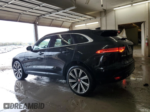 2017 Jaguar F-Pace 35t Prestige with VIN SADCK2BV7HA897310, listed as a Copart auction lot 51216445 with 154,840 mi miles and Non Repairable. Bid and sale history available at DreamBid. Image 2.