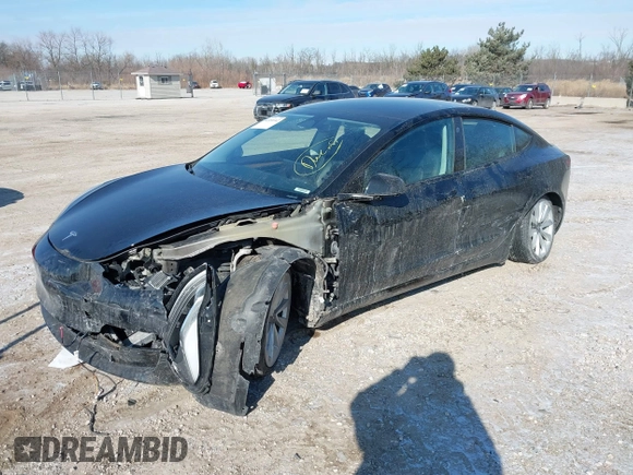 2022 Tesla Model 3 with VIN 5YJ3E1EA1NF304811, listed as a IAAI auction lot 41559342 with 29,597 mi miles and . Bid and sale history available at DreamBid. Image 19.