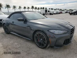 2024 BMW M4 Competition xDrive with VIN WBS33BA07RCP25968, listed as a Copart auction lot 74177744 with 7,150 mi miles and Non Repairable. Bid and sale history available at carsss.com. Image 4.