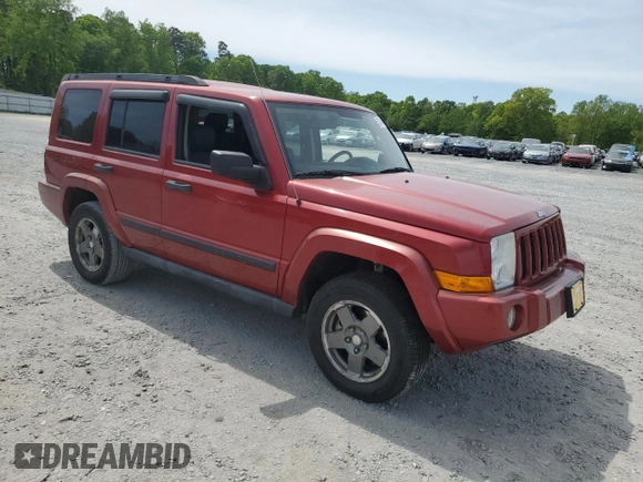 2006 Jeep Commander with VIN 1J8HG48K16C228374, listed as a Copart auction lot 53784465 with 114,799 mi miles and Salvage Title. Bid and sale history available at DreamBid. Image 4.