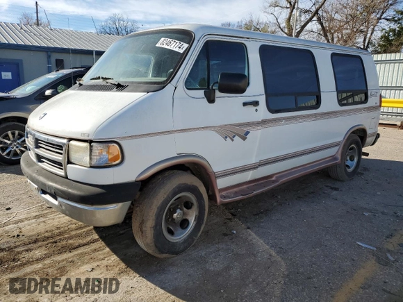 1997 Dodge Cargo z VIN 2B6HB21Y3VK566547, wystawiony jako Copart lot #82467174 z przebiegiem 179 998 mil mil oraz Czysty tytuł • Clean title. Historia ofert i sprzedaży dostępna na DreamBid. Obrazek 1.