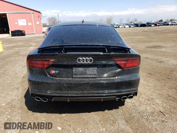 2017 Audi S7 Premium Plus z VIN WAUWFAFC5HN095926, wystawiony jako Copart lot #53796575 z przebiegiem 81 677 mil mil oraz Szkoda całkowita • Salvage title. Historia ofert i sprzedaży dostępna na DreamBid. Obrazek 6.