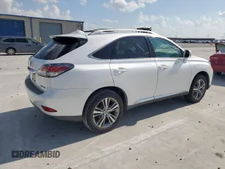 2015 Lexus RX 350 with VIN 2T2BK1BA5FC253484, listed as a Copart auction lot 56593615 with 151,466 mi miles and Salvage title. Bid and sale history available at DreamBid. Image 3.