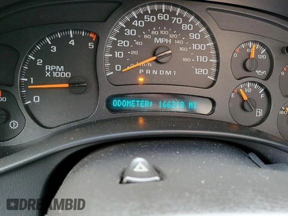 2007 Chevrolet Silverado 1500 with VIN 1GBJC34D67E167779, listed as a Copart auction lot 55501975 with 166,218 mi miles and Clean Title. Bid and sale history available at DreamBid. Image 8.