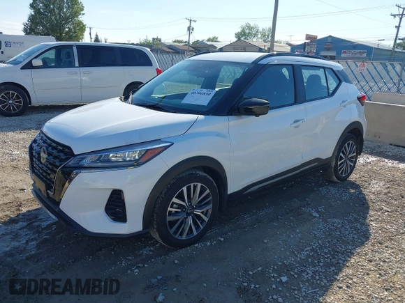 2024 Nissan Kicks SR with VIN 3N1CP5DV7RL484702, listed as a IAAI auction lot 40396850 with 19,972 mi miles. Bid and sale history available at carsss.com. Image 17.