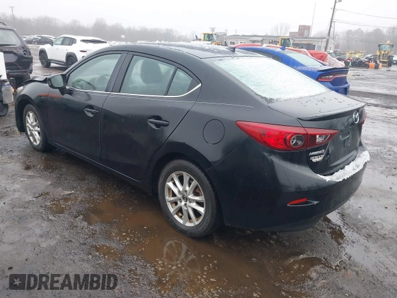 2014 Mazda 3 i Grand Touring with VIN JM1BM1W79E1155302, listed as a IAAI auction lot 41512501 with 98,635 mi miles and . Bid and sale history available at DreamBid. Image 3.