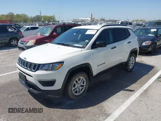 2018 Jeep Compass Sport with VIN 3C4NJDAB5JT146182, listed as a IAAI auction lot 42041839 with 55,865 mi miles and . Bid and sale history available at DreamBid. Image 18.