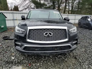 2018 Infiniti QX80 with VIN JN8AZ2NE0J9190068, listed as a Copart auction lot 81597904 with Not provided miles and Salvage title. Bid and sale history available at DreamBid. Image 5.