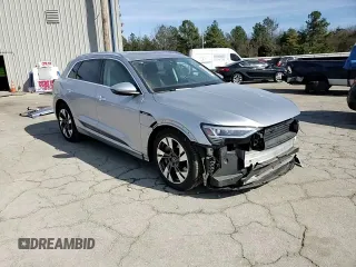 2022 Audi e-tron Premium Plus with VIN WA1LAAGE3NB033307, listed as a Copart auction lot 45680685 with 36,127 mi miles and Salvage Title. Bid and sale history available at DreamBid. Image 15.
