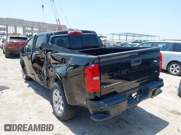 2022 Chevrolet Colorado 2WD LT с VIN 1GCGSCEN5N1102863, выставлен на аукционе IAAI как лот 42405778 с пробегом 44 160 миль миль и . История ставок и продаж доступна на DreamBid. Изображение 3.