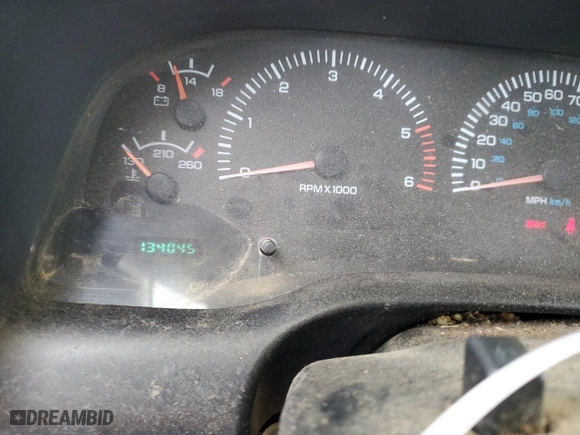2001 Dodge Ram 1500 Work Special with VIN 1B7HC16X61S248179, listed as a Copart auction lot 50773235 with 134,045 mi miles and Salvage Title. Bid and sale history available at carsss.com. Image 9.