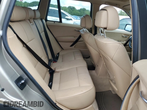 2008 BMW X3 3.0si with VIN WBXPC93498WJ21985, listed as a Copart auction lot 63773455 with 134,440 mi miles and Clean title. Bid and sale history available at DreamBid. Image 10.