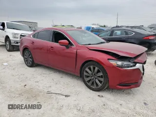 2018 Mazda Mazda6 Touring with VIN JM1GL1VM0J1315691, listed as a Copart auction lot 51762115 with 80,100 mi miles and Salvage Title. Bid and sale history available at carsss.com. Image 4.