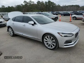 2018 Volvo S90 Inscription with VIN LVYBC0AL4JP035893, listed as a Copart auction lot 86851984 with 82,234 mi miles and Salvage Title. Bid and sale history available at carsss.com. Image 4.