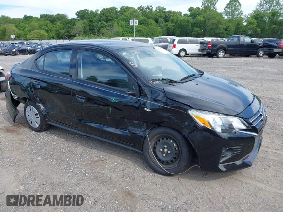 2024 Mitsubishi Mirage ES with VIN ML32FUFJ8RHF09286, listed as a IAAI auction lot 42293974 with 10,939 mi miles and . Bid and sale history available at DreamBid. Image 1.
