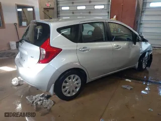 2014 Nissan Versa Note S Plus with VIN 3N1CE2CP1EL362211, listed as a IAAI auction lot 41612911 with 1 mi miles. Bid and sale history available at carsss.com. Image 4.