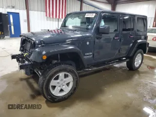 2017 Jeep Wrangler Unlimited Sport с VIN 1C4BJWDG1HL551371, выставлен на аукционе Copart как лот 63475735 с пробегом 86 347 миль миль и Списание • Salvage title. История ставок и продаж доступна на DreamBid. Изображение 1.