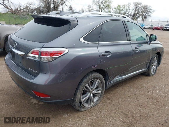 2015 Lexus RX 350 with VIN 2T2BK1BA6FC322487, listed as a IAAI auction lot 42098072 with 94,994 mi miles and . Bid and sale history available at DreamBid. Image 4.