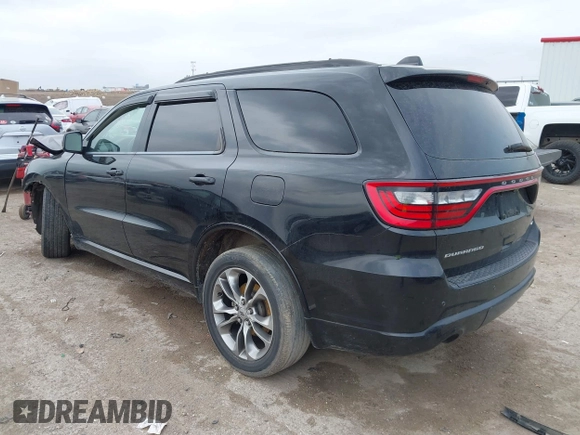 2019 Dodge Durango GT Plus with VIN 1C4RDHDG5KC535120, listed as a IAAI auction lot 41935261 with 100,370 mi miles and . Bid and sale history available at DreamBid. Image 3.