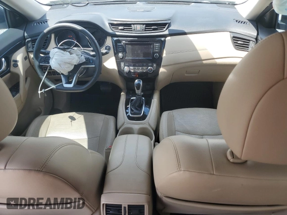 2019 Nissan Rogue SL with VIN 5N1AT2MV4KC766162, listed as a Copart auction lot 55080465 with 38,951 mi miles and Non Repairable. Bid and sale history available at carsss.com. Image 8.