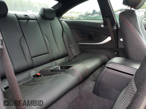2015 BMW 4 Series 435i with VIN WBA3R1C58FK195520, listed as a Copart auction lot 52079125 with 101,584 mi miles and Salvage title. Bid and sale history available at DreamBid. Image 10.