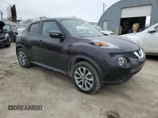 2015 Nissan Juke SL z VIN JN8AF5MV5FT551719, wystawiony jako Copart lot #48200805 z przebiegiem 64 278 mil mil oraz Szkoda całkowita • Salvage title. Historia ofert i sprzedaży dostępna na DreamBid. Obrazek 4.