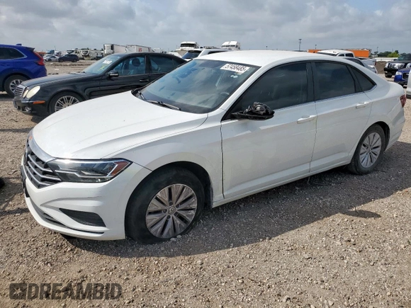2019 Volkswagen Jetta S with VIN 3VWC57BUXKM005033, listed as a Copart auction lot 57458485 with 88,454 mi miles and Salvage title. Bid and sale history available at DreamBid. Image 1.