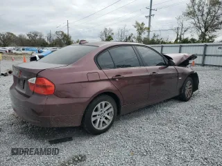 2007 BMW 3 Series 328i with VIN WBAVA37587ND55145, listed as a Copart auction lot 89303175 with Not provided miles and Salvage title. Bid and sale history available at DreamBid. Image 3.