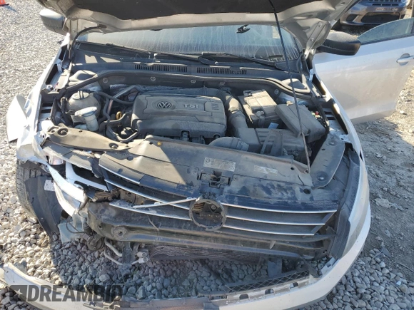2015 Volkswagen Jetta Sport with VIN 3VWD17AJ9FM284407, listed as a Copart auction lot 75402284 with Not provided miles and Salvage title. Bid and sale history available at DreamBid. Image 11.