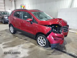 2020 Ford EcoSport SE z VIN MAJ6S3GL3LC387254, wystawiony jako Copart lot #57471395 z przebiegiem 9461 mil mil oraz Szkody całkowita. Historia ofert i sprzedaży dostępna na DreamBid. Obrazek 4.