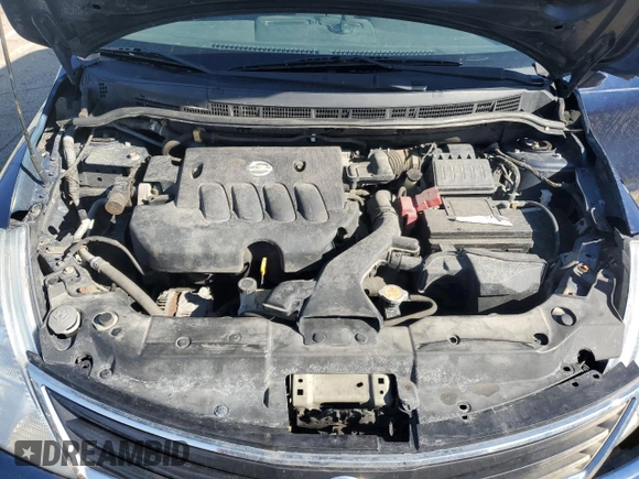 2011 Nissan Versa 1.8 S with VIN 3N1BC1AP3BL411144, listed as a Copart auction lot 46737845 with 176,865 mi miles and Salvage Title. Bid and sale history available at carsss.com. Image 12.