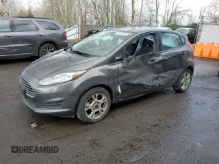 2015 Ford Fiesta SE with VIN 3FADP4EJ9FM105962, listed as a Copart auction lot 47428875 with 126,246 mi miles and Salvage Title. Bid and sale history available at carsss.com. Image 1.