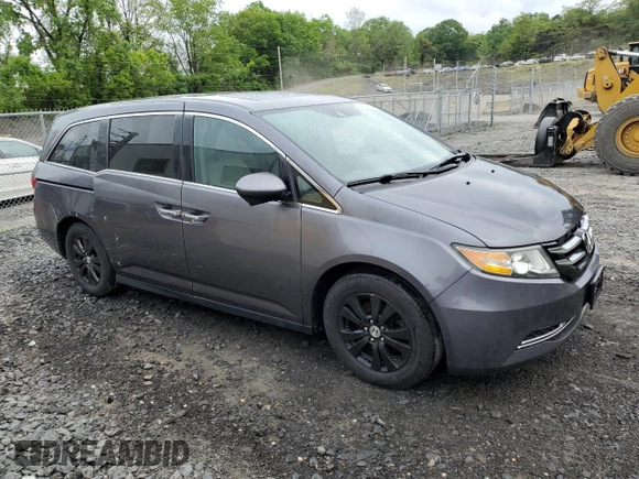 2016 Honda Odyssey EX-L z VIN 5FNRL5H67GB010699, wystawiony jako Copart lot #56527245 z przebiegiem 69 235 mil mil oraz Czysty tytuł • Clean title. Historia ofert i sprzedaży dostępna na DreamBid. Obrazek 4.