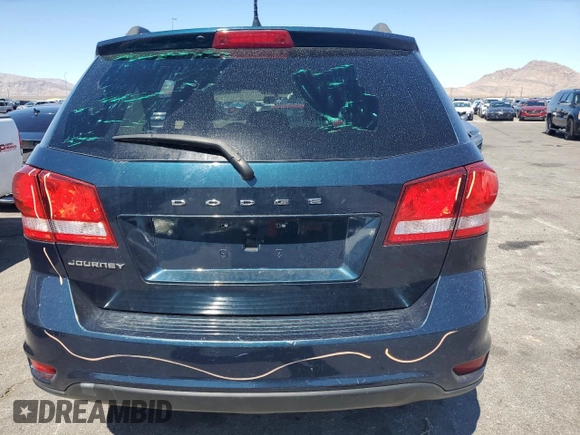 2013 Dodge Journey SXT with VIN 3C4PDCBB9DT505174, listed as a Copart auction lot 49532375 with 66,472 mi miles and Salvage Title. Bid and sale history available at DreamBid. Image 6.