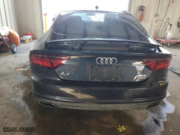 2017 Audi A7 Prestige with VIN WAU22AFC0HN035658, listed as a Copart auction lot 67099864 with 74460 miles and Non Repairable. Bid and sale history available at carsss.com. Image 6.
