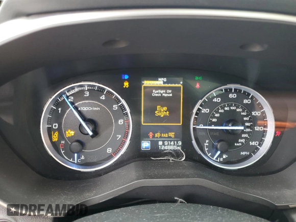 2019 Subaru Ascent Touring with VIN 4S4WMARD1K3464518, listed as a Copart auction lot 61824855 with 124,885 mi miles and Salvage title. Bid and sale history available at DreamBid. Image 9.