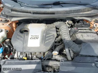 2013 Hyundai Veloster Turbo w/Black Int with VIN KMHTC6AE0DU155675, listed as a IAAI auction lot 41806381 with 81,595 mi miles. Bid and sale history available at carsss.com. Image 10.