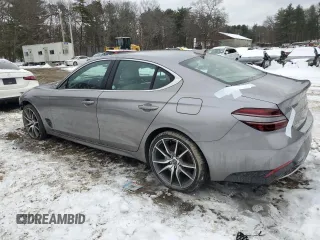 2023 Genesis G70 2.0T z VIN KMTG34TA4PU129221, wystawiony jako Copart lot #44924335 z przebiegiem 32 744 mil mil oraz Czysty tytuł • Clean title. Historia ofert i sprzedaży dostępna na DreamBid. Obrazek 2.