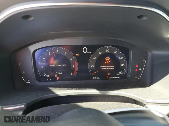 2024 Acura Integra w/A-Spec Package with VIN 19UDE4H37RA021364, listed as a Copart auction lot 47843185 with 5,979 mi miles and Salvage title. Bid and sale history available at DreamBid. Image 9.