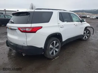 2019 Chevrolet Traverse LT Leather with VIN 1GNEVHKW4KJ280629, listed as a IAAI auction lot 41275434 with 34,562 mi miles. Bid and sale history available at carsss.com. Image 4.