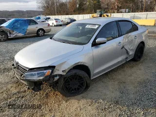 2012 Volkswagen Jetta Sedan SE w/Convenience & Sunroof with VIN 3VWDX7AJ6CM020149, listed as a Copart auction lot 85168804 with 134,611 mi miles and Salvage Title. Bid and sale history available at carsss.com. Image 1.