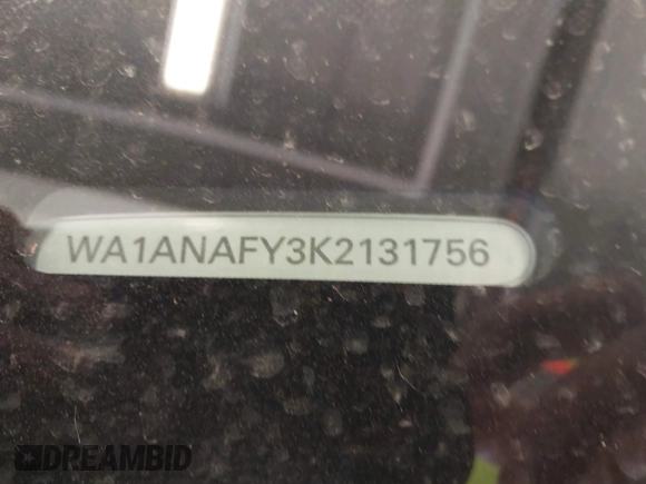 2019 Audi Q5 Premium z VIN WA1ANAFY3K2131756, wystawiony jako IAAI lot #42042739 z przebiegiem 76 332 mil mil oraz . Historia ofert i sprzedaży dostępna na DreamBid. Obrazek 9.