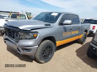 2020 Ram 1500 Big Horn with VIN 1C6SRFFT5LN162191, listed as a IAAI auction lot 42189615 with 104,130 mi miles and . Bid and sale history available at DreamBid. Image 17.