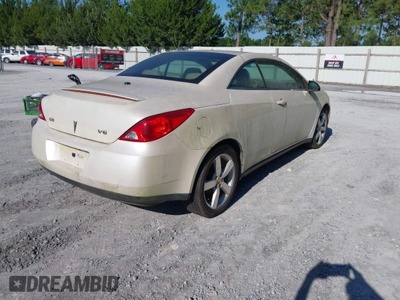 2008 Pontiac G6 GT with VIN 1G2ZH36N784138020, listed as a IAAI auction lot 42614939 with 264,347 mi miles and . Bid and sale history available at DreamBid. Image 4.