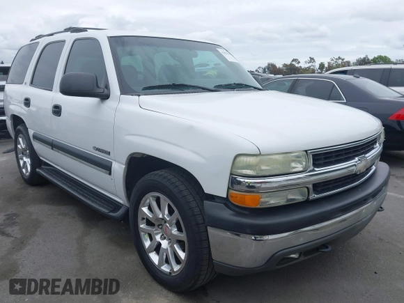 2002 Chevrolet Tahoe LS with VIN 1GNEC13T82R290051, listed as a IAAI auction lot 42058431 with 168,264 mi miles and . Bid and sale history available at DreamBid. Image 1.